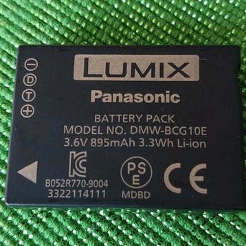 Panasonic Lumix DMW-BCG10E batterij beschikbaar voor biedingen