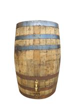 Houten regenton met messing kraan - whiskyvat 190 L - eiken, Tuin en Terras, Met kraantje, 150 liter of meer, Nieuw, Ophalen of Verzenden