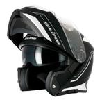 S-Line Motorhelm Double Visor S550 Pinlock Zwart WHITE, Motoren, Ophalen of Verzenden, Nieuw met kaartje, XL, Dames