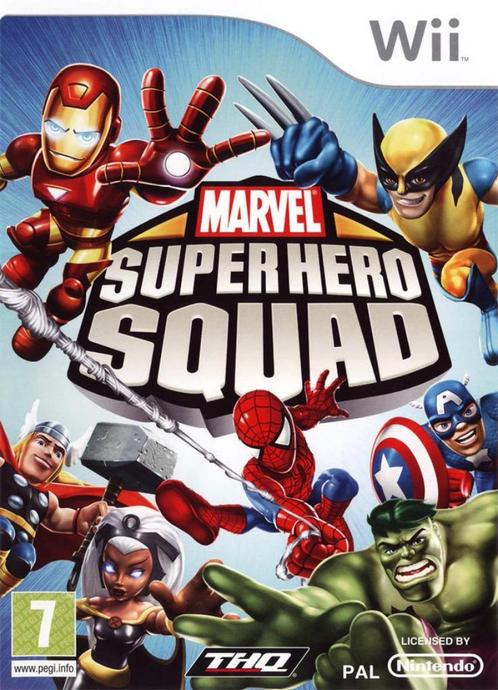 Marvel Super Hero Squad, Consoles de jeu & Jeux vidéo, Jeux | Nintendo Wii, Utilisé, Aventure et Action, 1 joueur, À partir de 7 ans