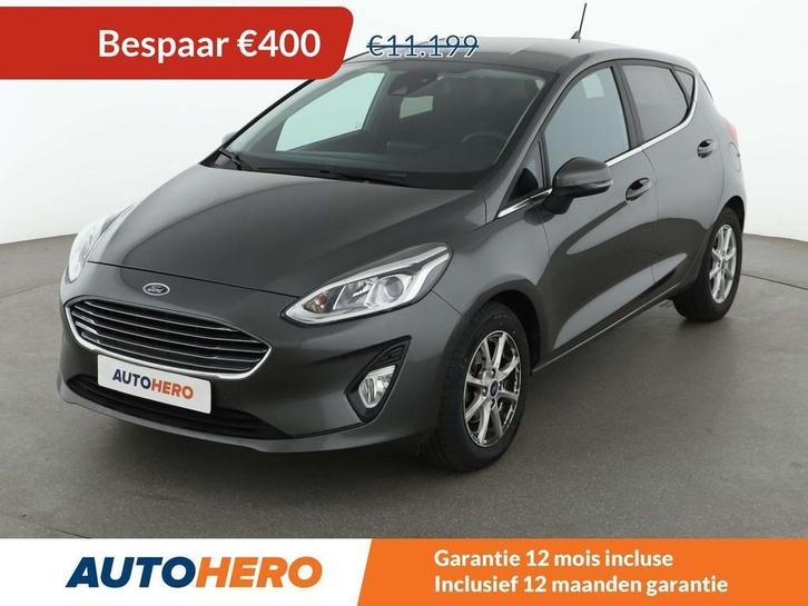 Ford Fiesta 1.0 EcoBoost Titanium (bj 2020), Auto's, Ford, Te koop, Fiësta, ABS, Airbags, Airconditioning, Android Auto, Apple Carplay