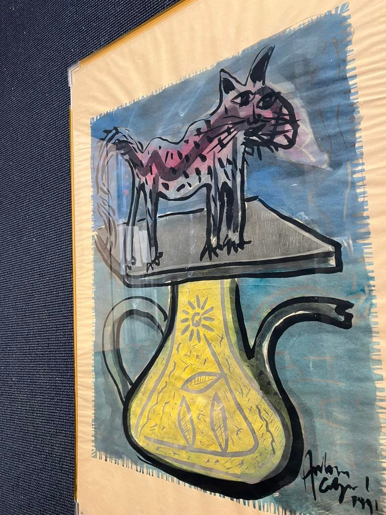 Peinture d'Edgard Antoin - premières œuvres, Enlèvement ou Envoi