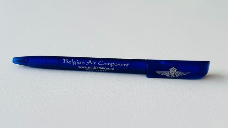 Belgian Air Force - BAF Ballpoint pen Belgian Air Component, Verzamelen, Militaria | Algemeen, Luchtmacht, Overige typen, Ophalen of Verzenden