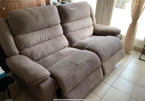 Bankstel met relax, Huis en Inrichting, Zetels | Complete zithoeken, Gebruikt, Ophalen