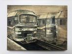 Passenger train NMBS, Antiek en Kunst, Ophalen of Verzenden