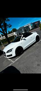 Audi TT   TFSI18 S line, Auto's, TT, Zwart, Cabriolet, Leder