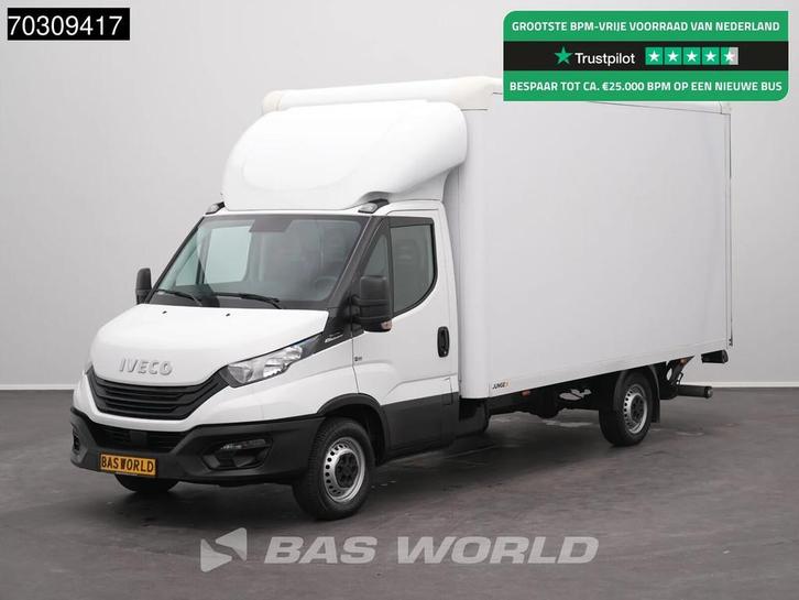 Iveco Daily 35S16 Laadklep Automaat 160PK Bakwagen Airco Eur, Auto's, Bestelwagens en Lichte vracht, Bedrijf, Te koop, Achteruitrijcamera