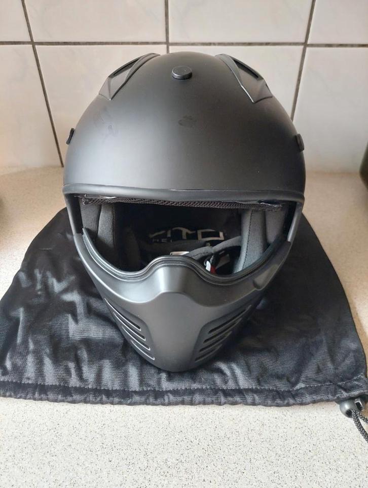 nieuwe brommer helm net uit doos, Fietsen en Brommers, Brommers | Toebehoren, Nieuw, Helm, Ophalen