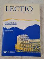 Lectio manuel de latin troisième, Enlèvement ou Envoi, Latin, Comme neuf, Enseignement secondaire inférieur