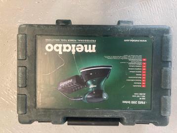 Schuurmachine metabo beschikbaar voor biedingen