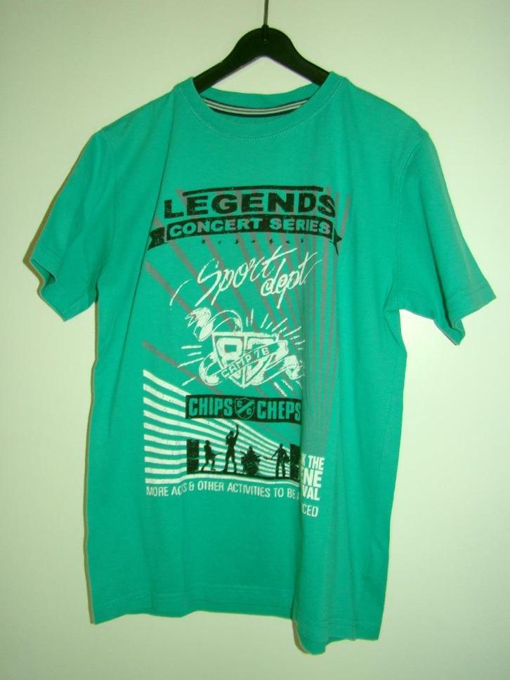 T-shirt maat 134-140 groen Break the Scene Festival  jongen, Enfants & Bébés, Vêtements enfant | Taille 134, Utilisé, Garçon, Chemise ou À manches longues