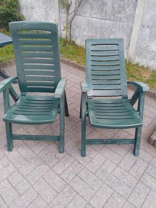 TUIN STOELEN INKLAPBAAR 🌞🌞🌞, Tuin en Terras, Tuinstoelen, Zo goed als nieuw, Inklapbaar, Ophalen of Verzenden