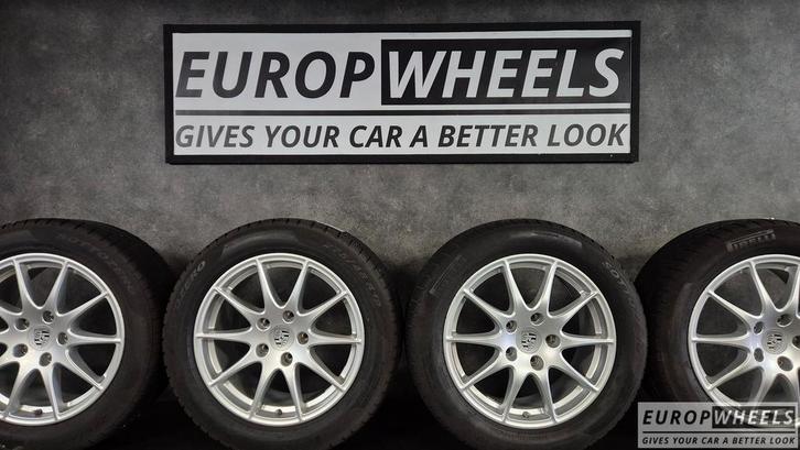 18 inch Porsche Panamera Breedset Winterbanden, Auto-onderdelen, Banden en Velgen, Banden en Velgen, Winterbanden, 19 inch, 245 mm