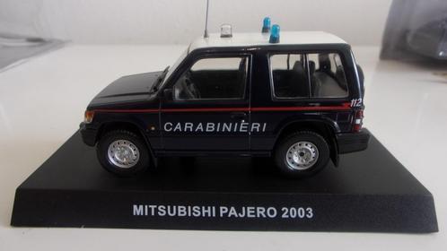 MITSUBISHI PAJERO 2003 des CARABINIERI.1/43 STRICT.NEUF, Hobby & Loisirs créatifs, Voitures miniatures | 1:43, Neuf, Voiture, Autres marques