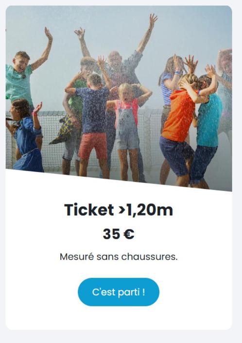 Aquacard AQUALIBI 7 places, Tickets en Kaartjes, Recreatie | Pretparken en Attractieparken, Drie personen of meer, Ticket of Toegangskaart