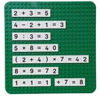 Lego Duplo 9545 rekenen met cijfertegels op plaat 168-delig, Ophalen, Zo goed als nieuw, Duplo