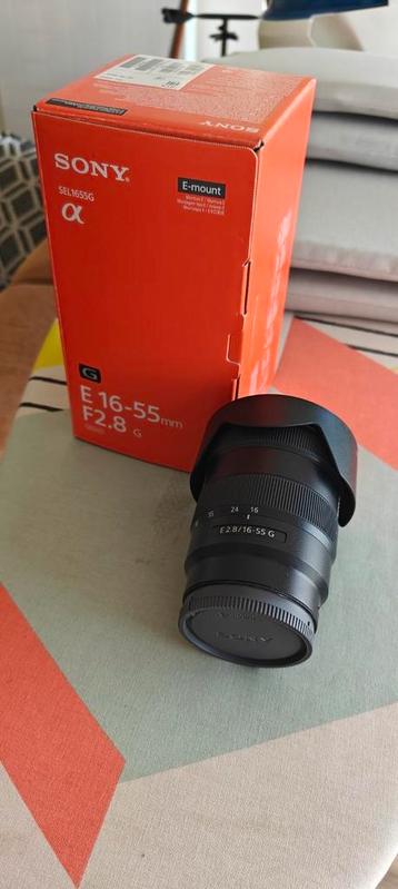 Sony E 16-55mm F2.8G lens. beschikbaar voor biedingen