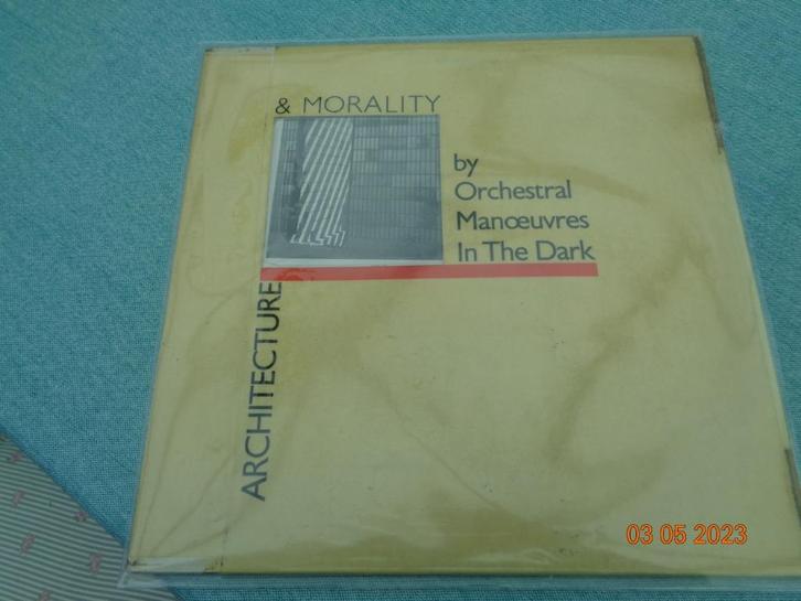Orchestral Manoeuvres In The Dark – Architecture & Morality, Cd's en Dvd's, Vinyl | Pop, Zo goed als nieuw, 1980 tot 2000, 12 inch