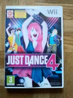 Jeu de danse Just Dance 4 pour Wii ou Wii U, Enlèvement ou Envoi, Comme neuf, Musique, À partir de 3 ans