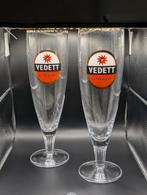 2 Vedett glazen lang formaat, Ophalen of Verzenden, Zo goed als nieuw
