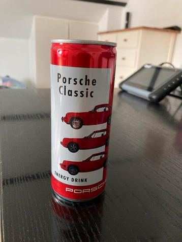Porsche Classic energy drink sealed
