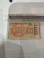 6219 Ticket Flandria Termolen - provinciaal 4 - 70's, Verzenden