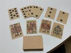 Zeer oude miniatuurkaarten Vangenechten Turnhout, Verzamelen, Speelkaarten, Jokers en Kwartetten, Ophalen of Verzenden, Zo goed als nieuw