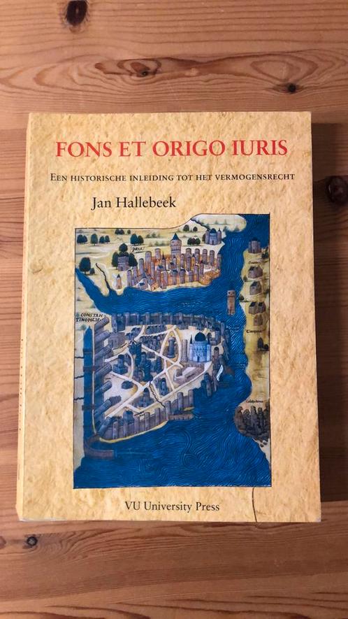 J. Hallebeek - Fons et origo iuris, Livres, Science, Comme neuf, Enlèvement ou Envoi