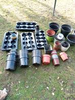 plantenpotjes 5€., Tuin en Terras, Ophalen, Gebruikt, Kunststof