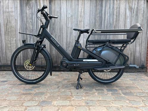 ::DEMO:: Gazelle Cabby C380 M45 Black Longtail, Fietsen en Brommers, Fietsen | Dames | Damesfietsen, Nieuw, Gazelle, (Extra) lage instap