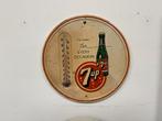 7up Seven-up oude reclame thermometer, Verzamelen, Ophalen of Verzenden, Gebruikt, Reclamebord
