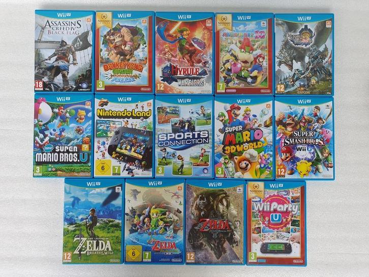 Nintendo Wii U Games, Games en Spelcomputers, Games | Nintendo Wii U, Gebruikt, Ophalen of Verzenden