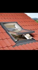 Fenêtre de toit en bois Optilight 114x118 cm neuve complet, Enlèvement, Neuf, Bois