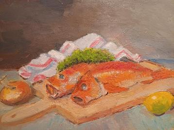 2 SCHILDERIJEN  M.VAN DEN BEMPT   "Stilleven" beschikbaar voor biedingen