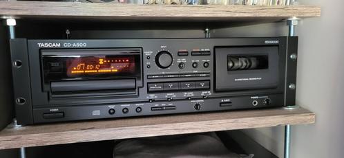 Tascam CD -A500 professionnel CD/Cassette, TV, Hi-fi & Vidéo, Lecteurs CD, Comme neuf