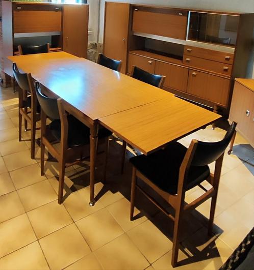 Eetkamer, Huis en Inrichting, Complete eetkamers, Gebruikt, 4 tot 6 stoelen, Ophalen