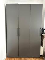 Grijze kledingkast - Ikea PAX ontwerp op maat, Huis en Inrichting, Kasten | Kleerkasten, Ophalen, Overige materialen, Gebruikt