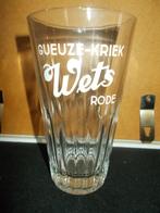 Sint-Genesius-Rode- Gueuze-Kriek WETS - wit logo, Ophalen of Verzenden, Zo goed als nieuw, Glas of Glazen, Overige merken