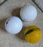 Trois balles de golf., Autres types, Utilisé, Enlèvement ou Envoi