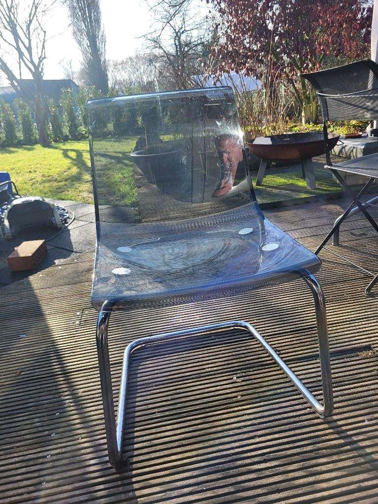 6 stoelen, Huis en Inrichting, Stoelen, Gebruikt, Vijf, Zes of meer stoelen, Kunststof, Overige kleuren, Ophalen