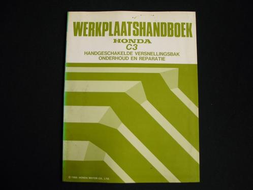 Werkplaatsboek Honda C3 Versnellingsbak, Auto diversen, Handleidingen en Instructieboekjes, Ophalen of Verzenden