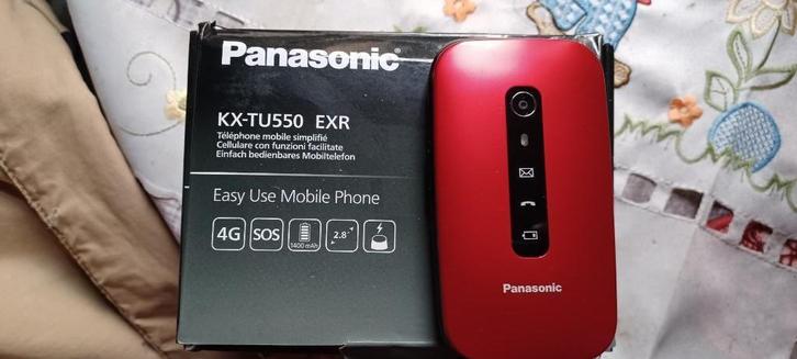 Panasonic KX-TU550-EXR Senioren GSM, Telecommunicatie, Mobiele telefoons | Overige merken, Nieuw, Zonder abonnement, Zonder simlock