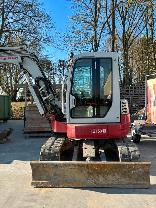 Graafmachine Takeuchi TB153FR, Zakelijke goederen, Machines en Bouw | Kranen en Graafmachines, Graafmachine, Ophalen of Verzenden