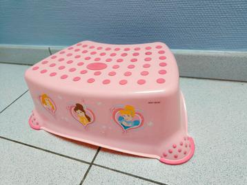 roze opstapje Disney 32x20x15 cm met princessen beschikbaar voor biedingen