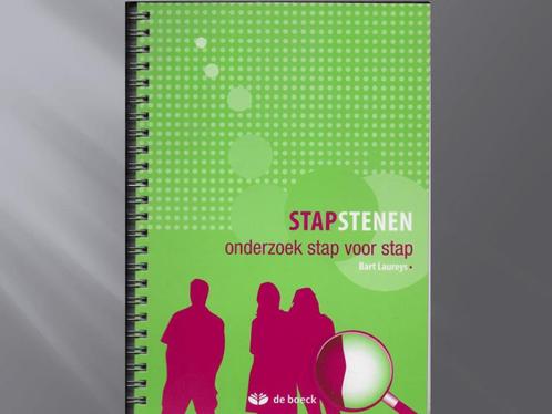 Stapstenen: onderzoek stap voor stap, Boeken, Schoolboeken, Zo goed als nieuw, Ophalen of Verzenden