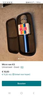 K3 microfoon, Ophalen of Verzenden, Gebruikt
