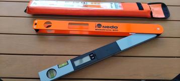 Nedo winkeltronic digitale hoekwaterpas (NIEUW) beschikbaar voor biedingen