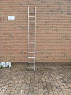 Ladder alu 12tr 3.15L voor regenput poetsen of op bouwwerf, Échelle, Enlèvement ou Envoi