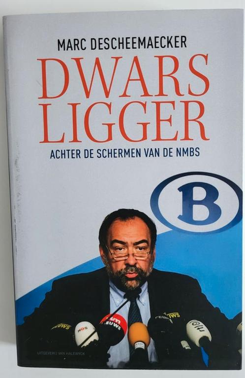 Marc Descheemaecker - Dwarsligger, Livres, Politique & Société, Comme neuf, Enlèvement ou Envoi