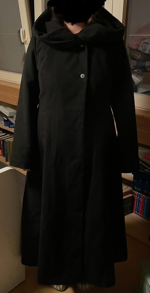 Nieuw! Lange winterjas mt XXL met kap van EMP Gothicana, Kleding | Dames, Jassen | Winter, Nieuw, Maat 46/48 (XL) of groter, Zwart